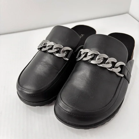 Vionic Georgie Mule Black Leather Womens Comfort Shoe Size 8.5 Arch Support NEW! - Picture 11 of 13